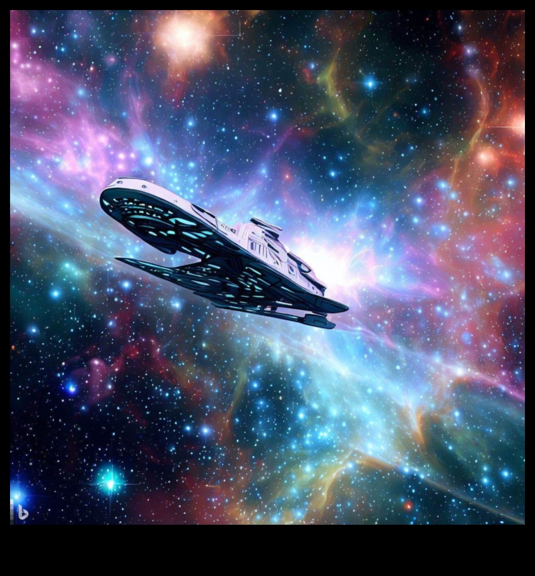 Galactic Odysseys: Navigarea frontierelor cerești cu nave spațiale futuriste