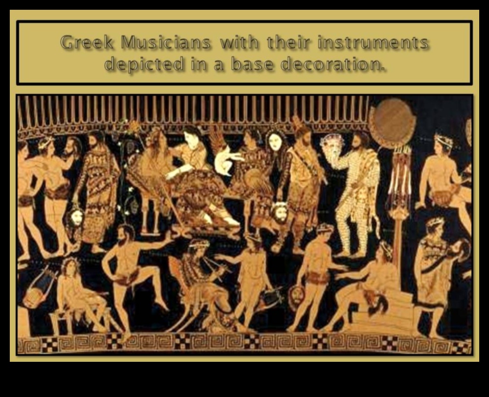 Serenade de piatră: teme muzicale în forme de artă antică