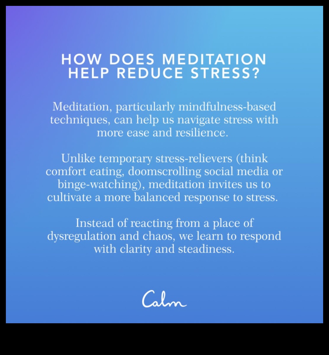 Minte calmă, cale clară: navigarea prin reducerea stresului și bunăstare