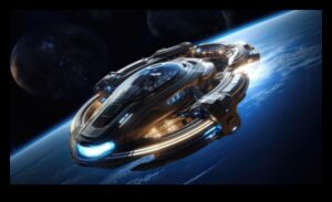 Galactic Odysseys: Navigarea frontierelor cerești cu nave spațiale futuriste