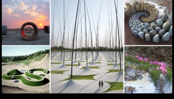 Sculpting Nature: Land Art Installations