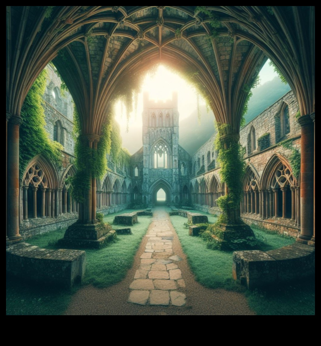 Mănăstirile mistice: scene ale vieții cotidiene în abațiile gotice