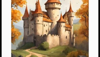 Pânza castelului: înfățișând viața medievală prin artă