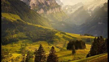 Eleganță vizuală: O celebrare picturală a vederilor uluitoare ale peisajului